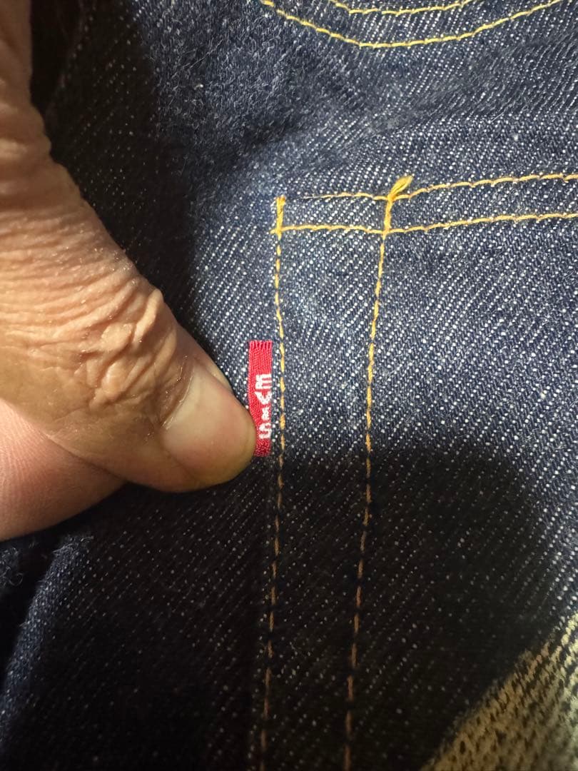 エヴィス　2501XX バッファローパッチ　エビス