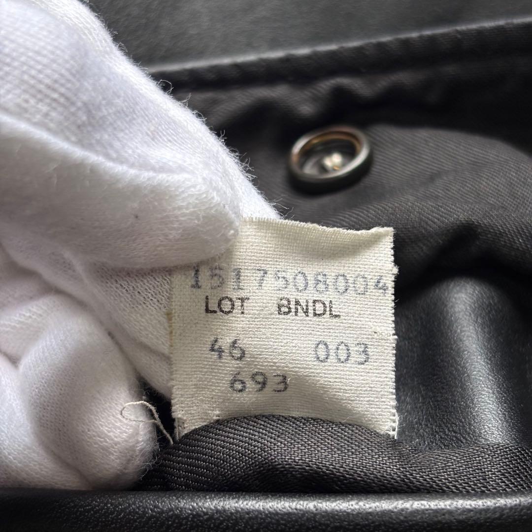 【Vintage】ショット レザージャケット 46 XXXL USA製 短丈