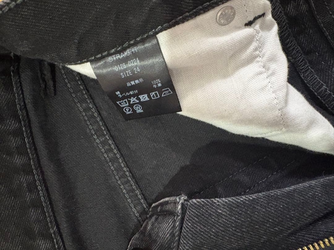 パンツ THE SHISHIKUI CLASSIC DENIM / BLACK 24