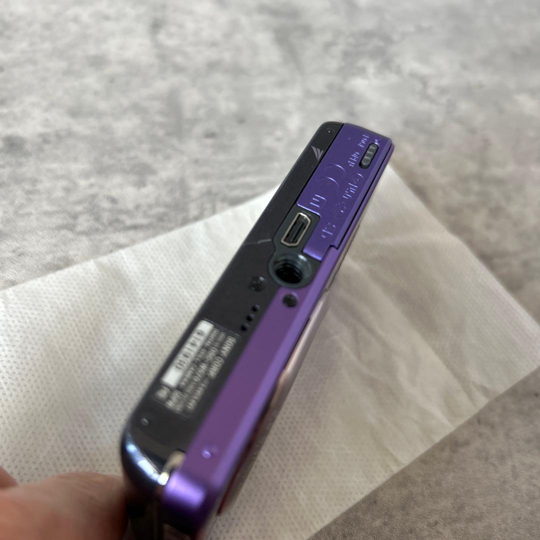 【美品】SONY Cyber-shot DSC-W570　バイオレット　動作OK