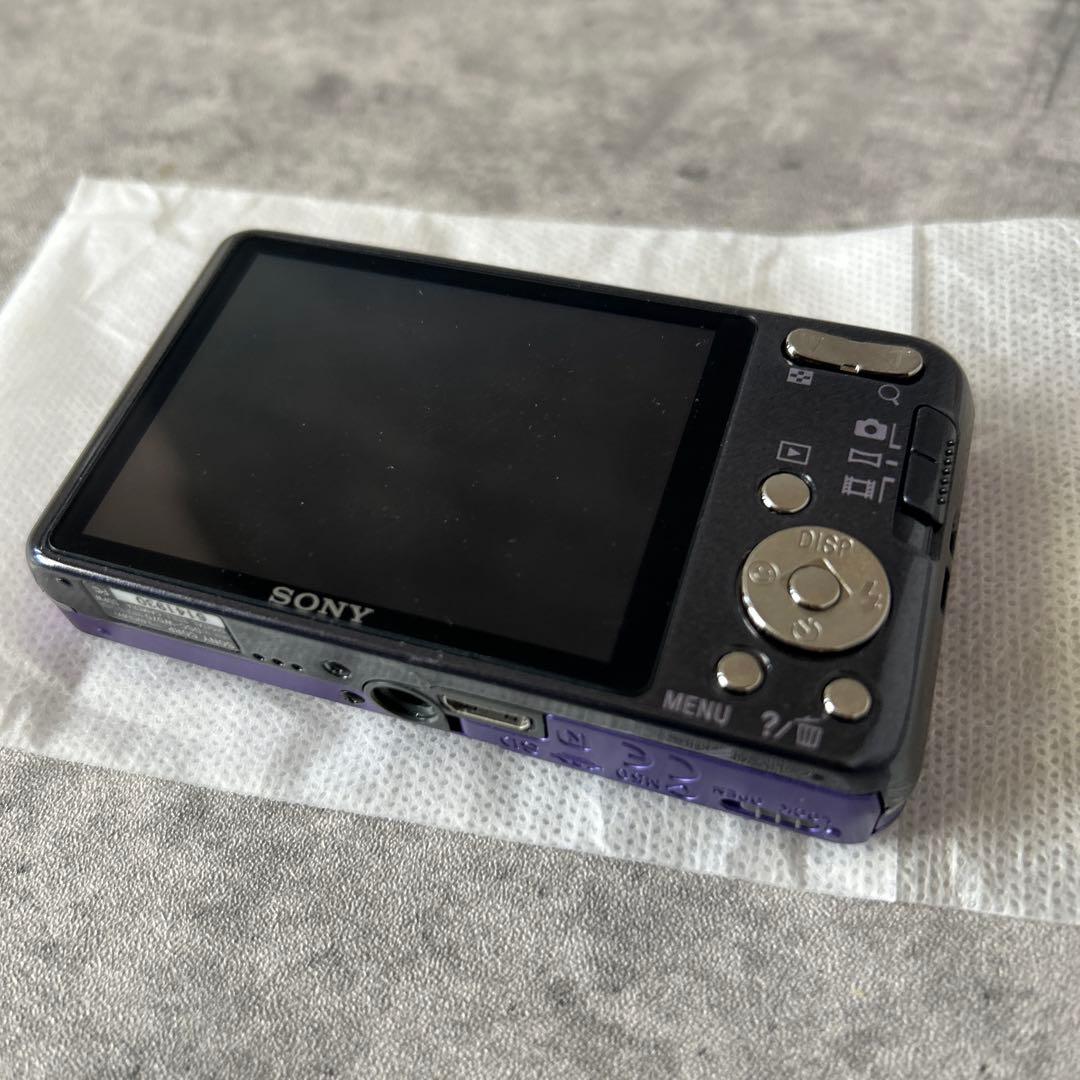 【美品】SONY Cyber-shot DSC-W570　バイオレット　動作OK