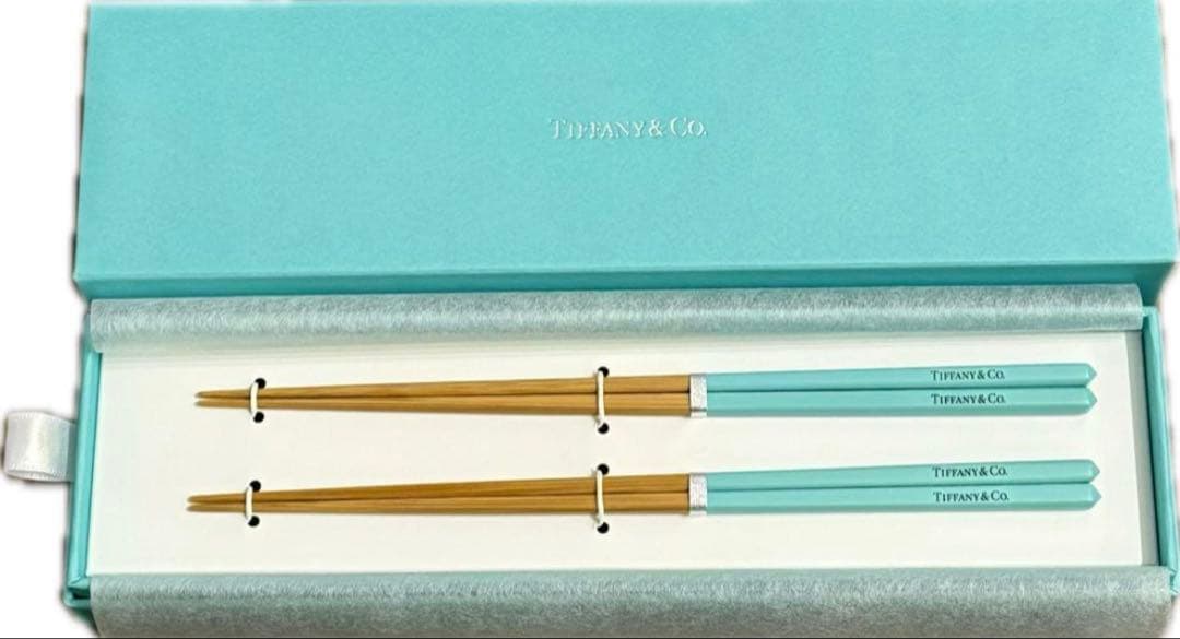 Tiffany オリジナル夫婦箸