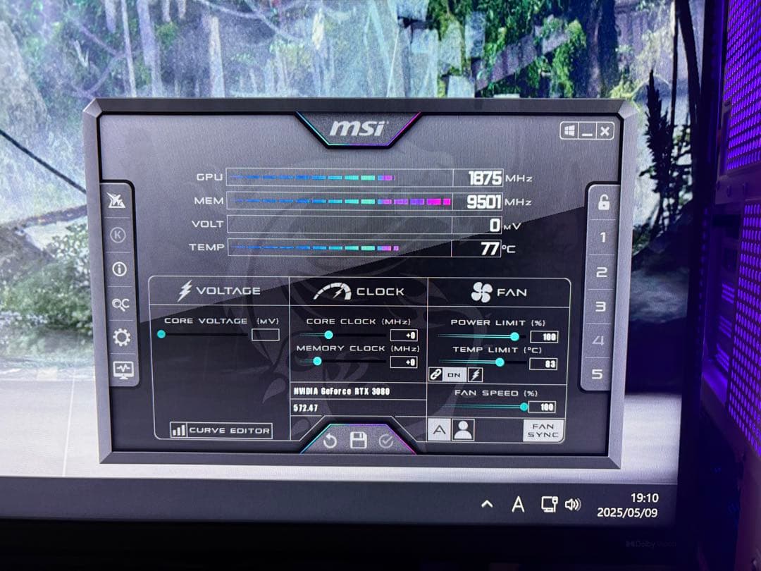 グラフィックボード・グラボ・ビデオカード ZOTAC geforce RTX 3080 AMP holo black