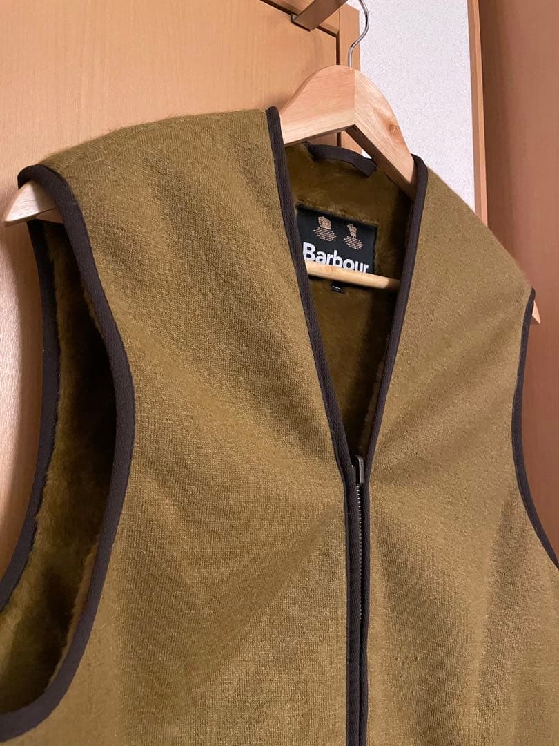 Barbour フリースベスト 40