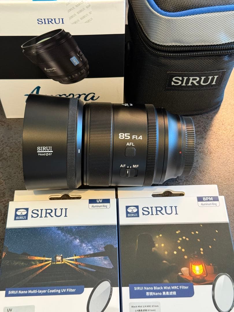 【極美品】SIRUI AURORA 85mm F1.4