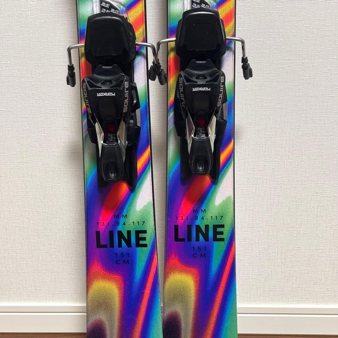 k*d様 LINE PANDORA 94 151cm & MARKER SQUI