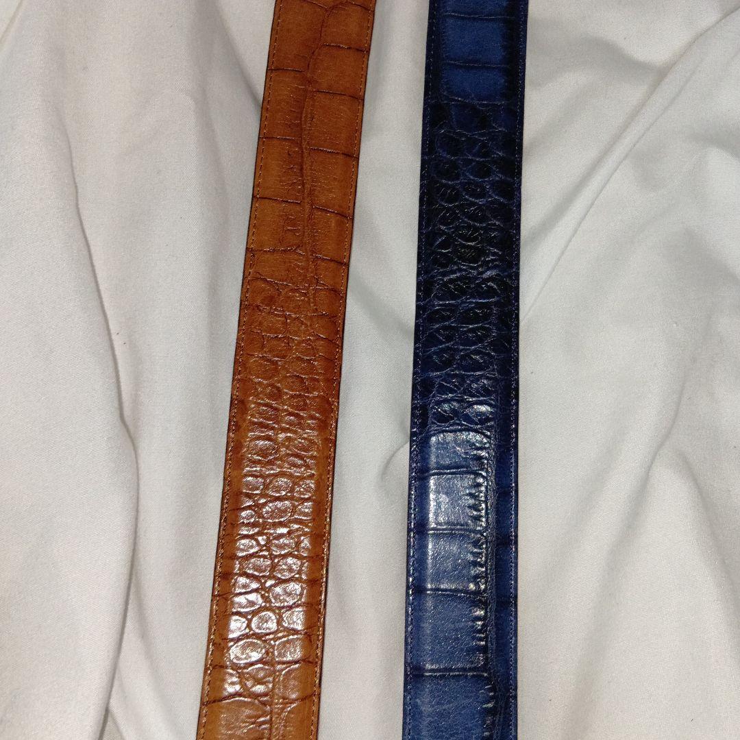 アンドレアダミコ　リングレザーベルト　２本セット