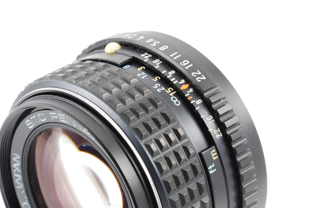 【整備済・美品】SMC PENTAX-M 50mm F1.4/清掃済・Kマウント