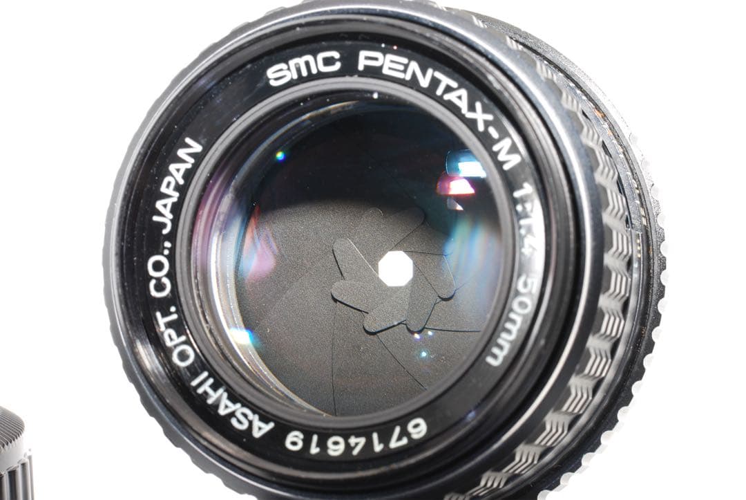 【整備済・美品】SMC PENTAX-M 50mm F1.4/清掃済・Kマウント