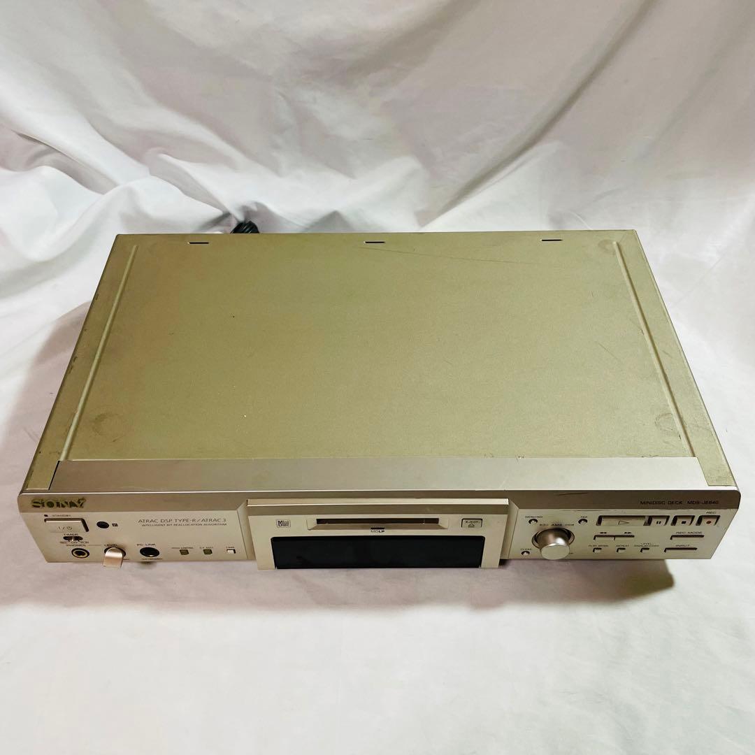 SONY ソニー　MDS-JE640 　MDレコーダー　現状品