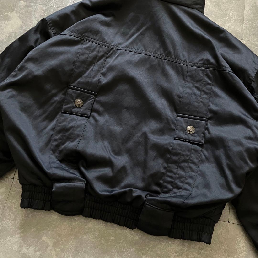 ジャケット・アウター 90s vintage shell black short bomber jkt