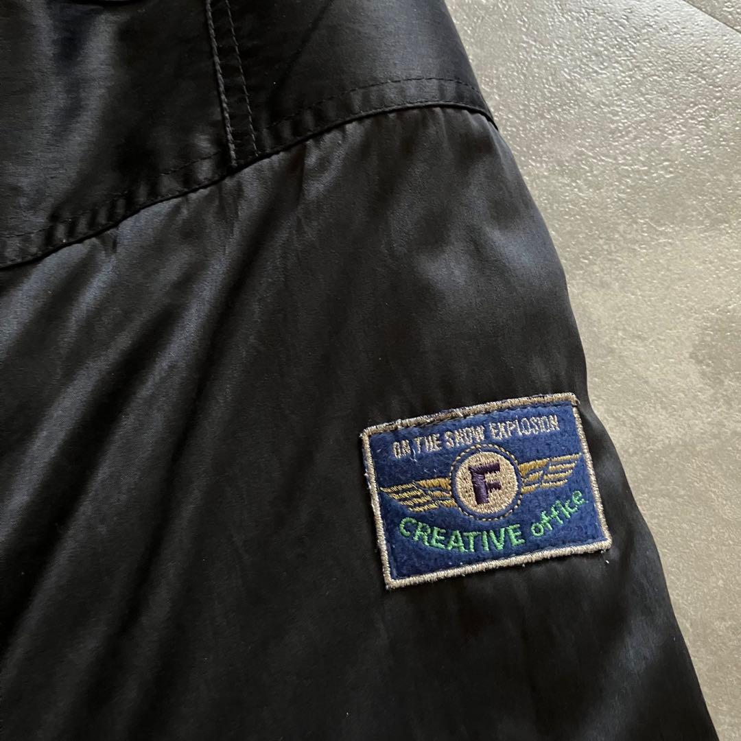 ジャケット・アウター 90s vintage shell black short bomber jkt