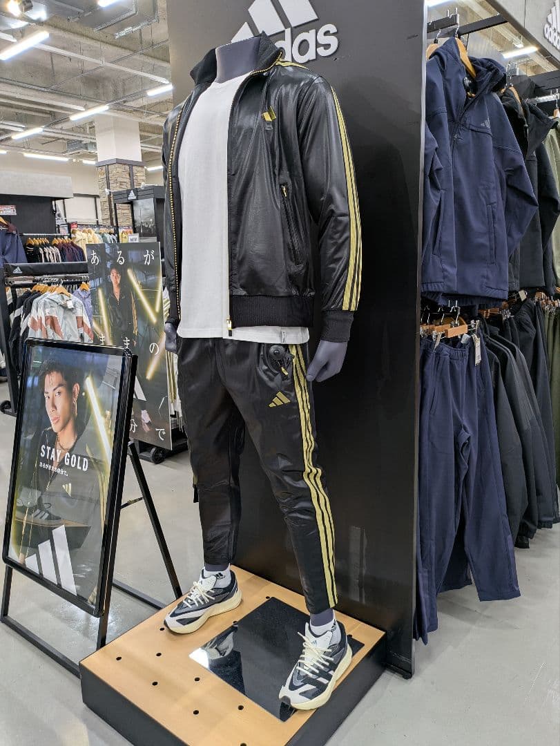 adidas Stadium Goldレギュラーフィット トラックトップ