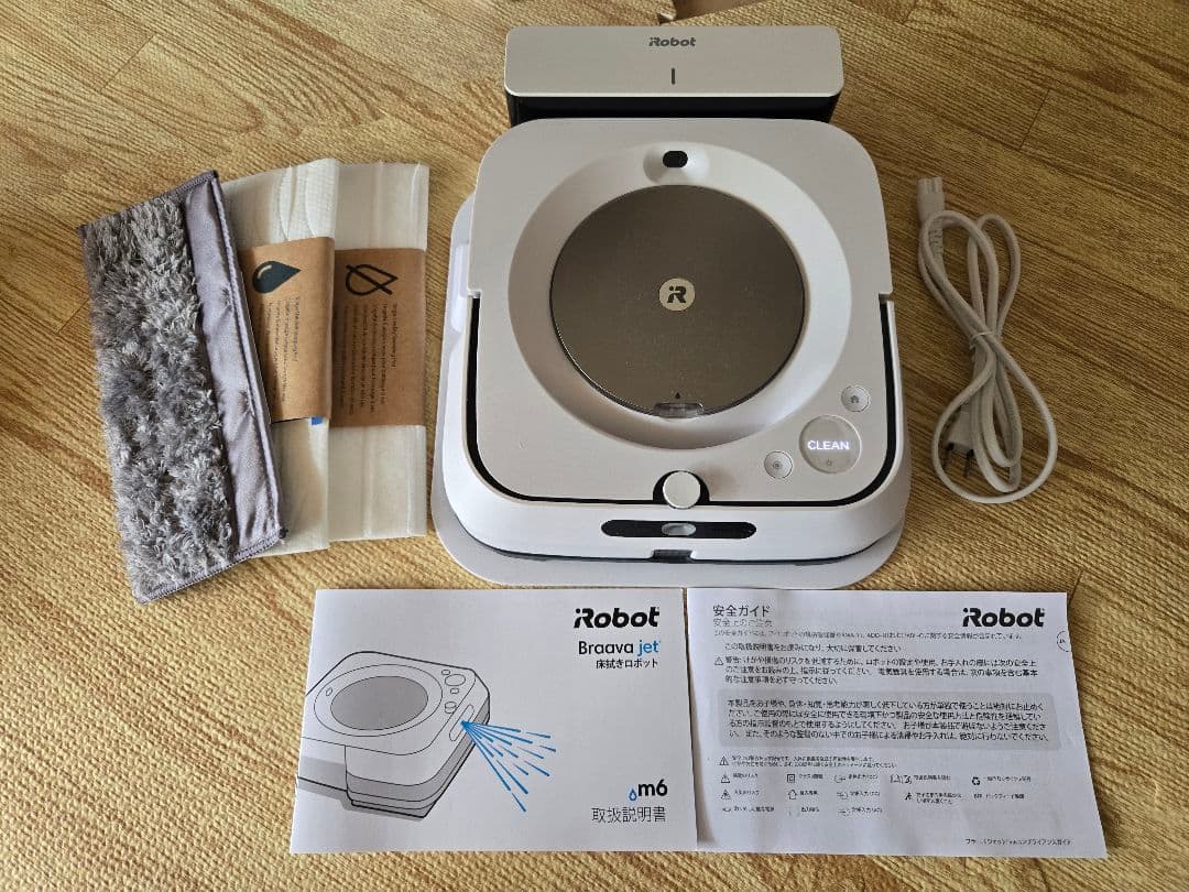 iRobot Braava jet m6 本体と付属品