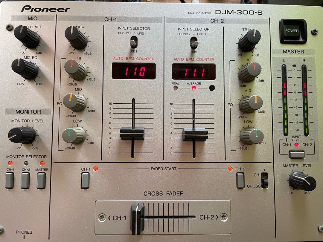 Pioneer DJM-300-S DJミキサー 検technics
