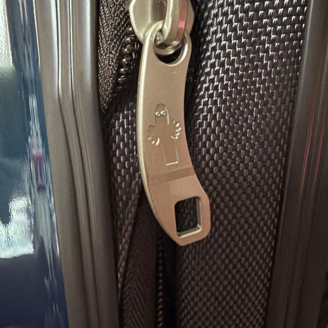 新品 送料込 ムーミン スーツケースMドットネイビー