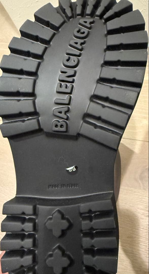 最終値下げ新品バレンシアガBALENCIAGAステロイドラバーブーツ