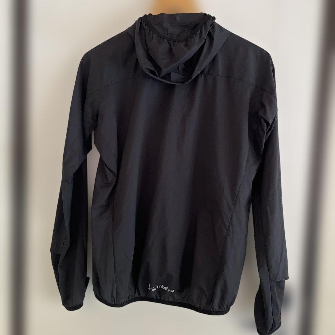 マイルストーン オニオンフーディ　milestone　Onion Hoody 黒