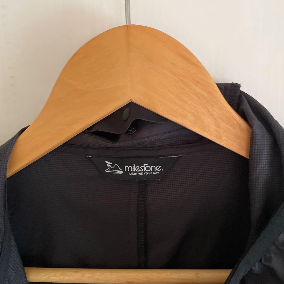 マイルストーン オニオンフーディ　milestone　Onion Hoody 黒