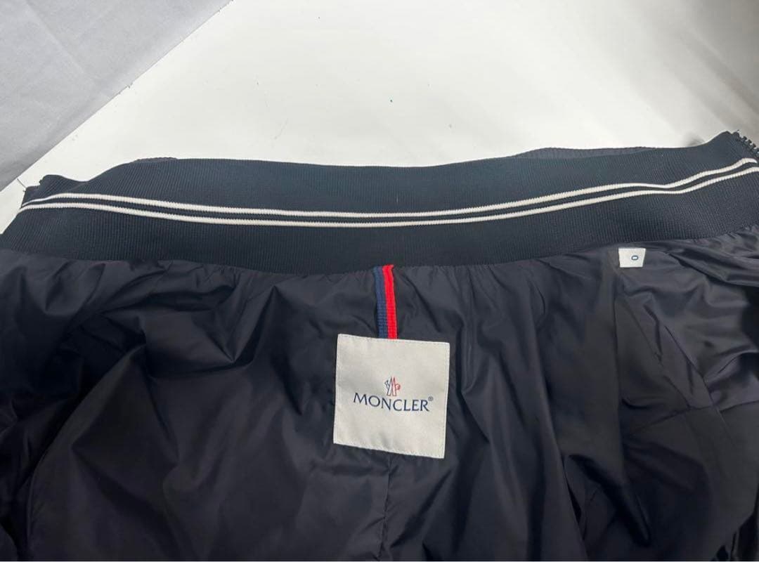 【sk】MONCLER モンクレール ブラック ナイロンジャケット