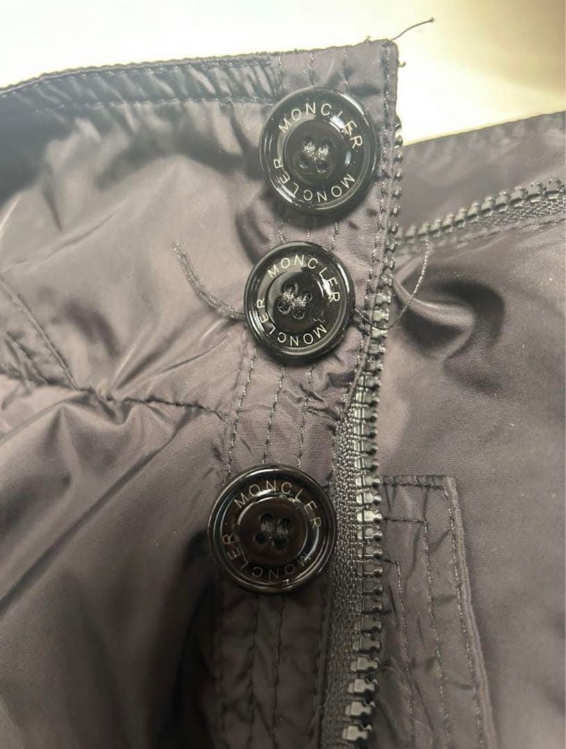 【sk】MONCLER モンクレール ブラック ナイロンジャケット