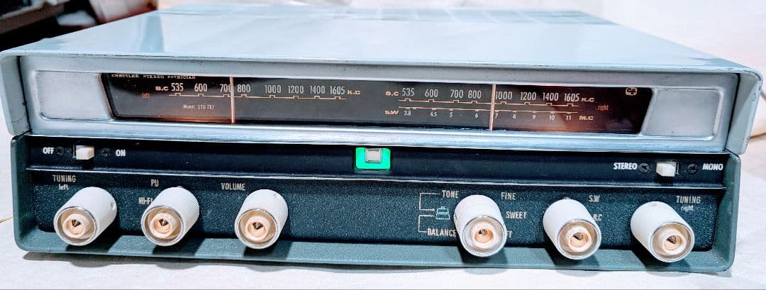 映画出演ステレオ真空管ラジオアンプbluetooth付　高級機