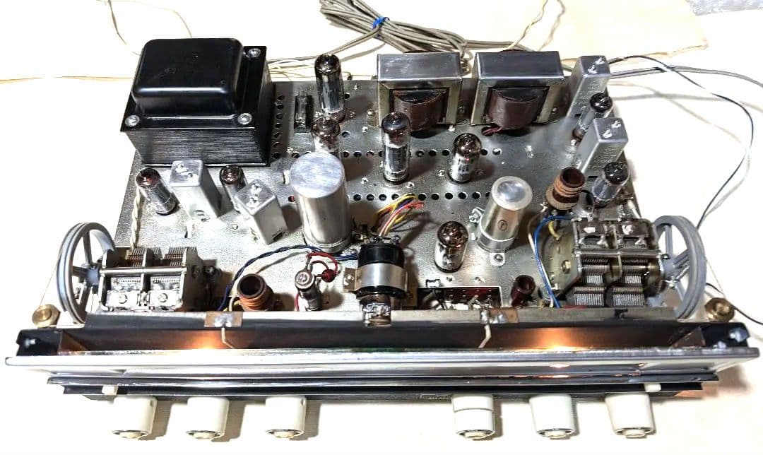 映画出演ステレオ真空管ラジオアンプbluetooth付　高級機