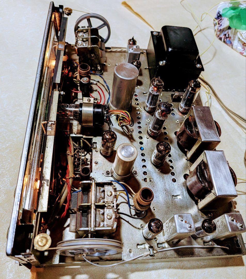 映画出演ステレオ真空管ラジオアンプbluetooth付　高級機