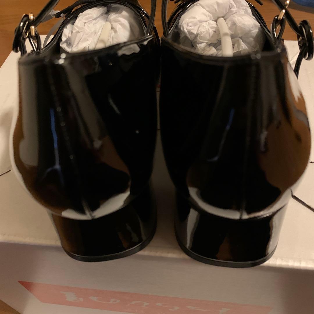 SNIDEL☓Chacottコラボ メリージェーンパンプス BLK Lサイズ