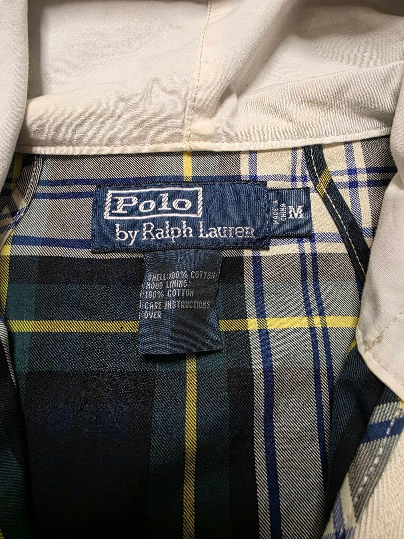 polo by Ralph Lauren チェック　パーカー　talon　ラルフ