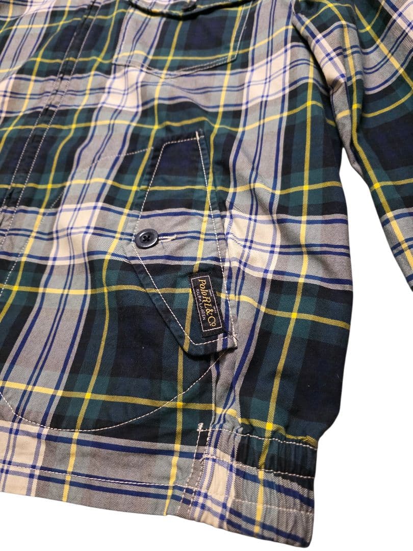 polo by Ralph Lauren チェック　パーカー　talon　ラルフ