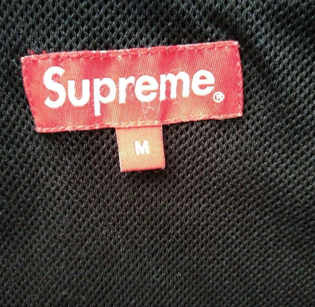 Supreme 　トラックジャケット　黒　M