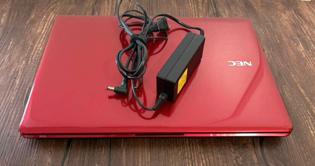 NEC LaVie ノートPC　PC-LS700TSR　 ACアダプター付き