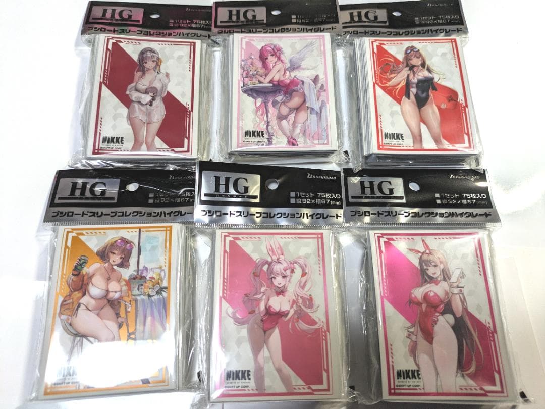 新品未開封匿名配送 勝利の女神：NIKKE スリーブ&デッキホルダー全種セット