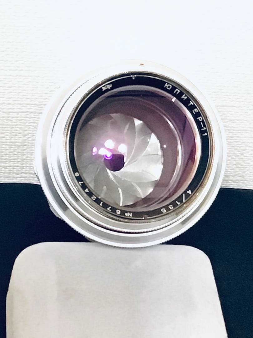 USSR Jupiter-11 4/135mm レンズ NOTTESTED 美品
