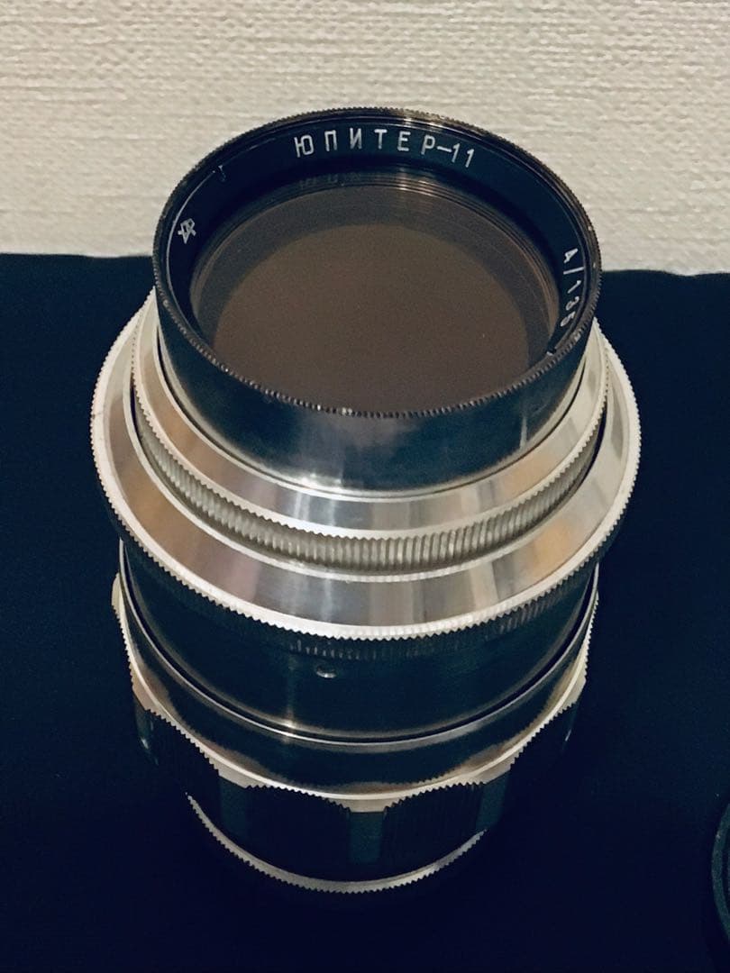 USSR Jupiter-11 4/135mm レンズ NOTTESTED 美品
