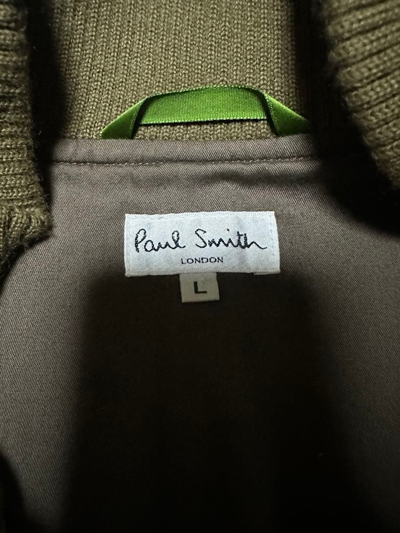 paul smith コーデュロイジャケット　スイングトップ　ベージュ　00s