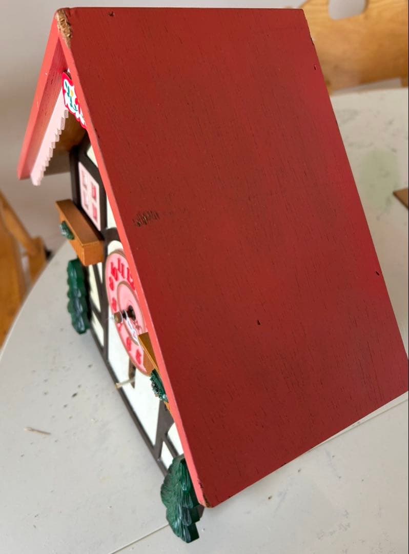 【レア・取扱説明書(保証書)つき】ハローキティ　鳩時計　掛け時計