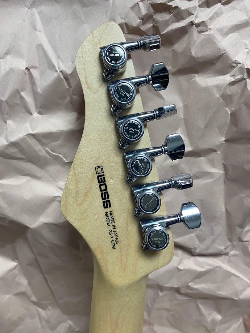 ギターシンセット EURUSU +GM-800＋CAJ MIDIペダル＋ケーブル