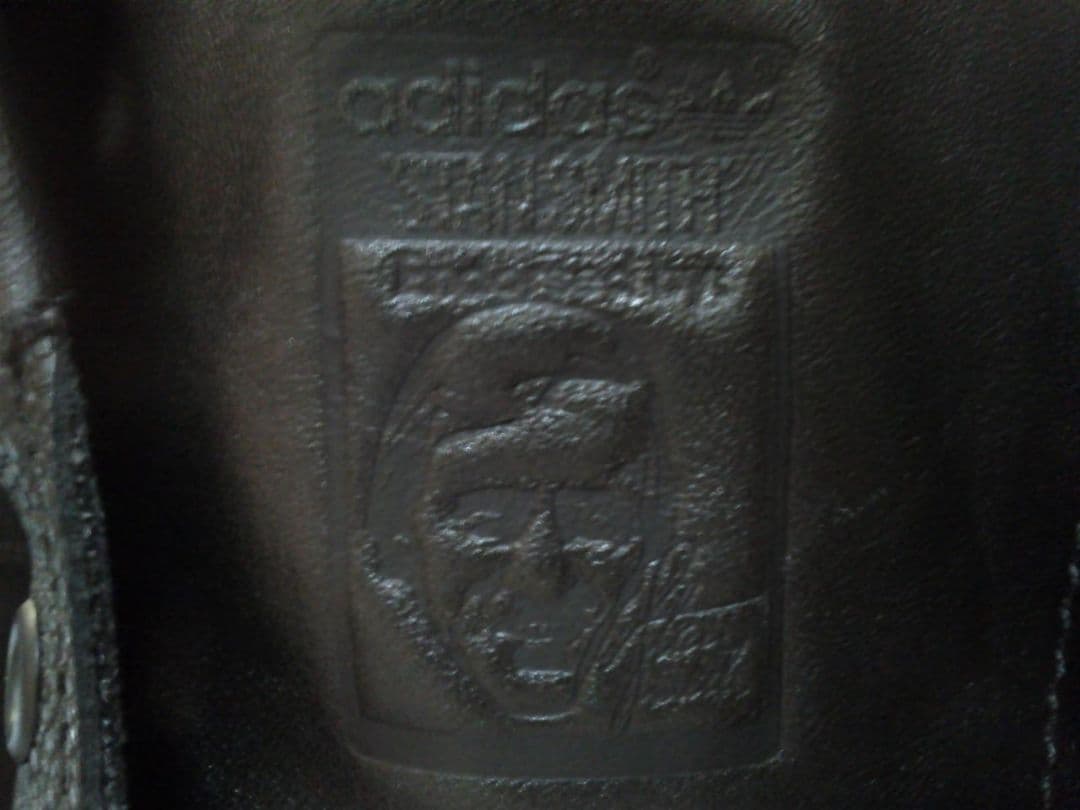 アディダス スタンスミス H 黒 28cm 本革 天然皮革 レザー LUX