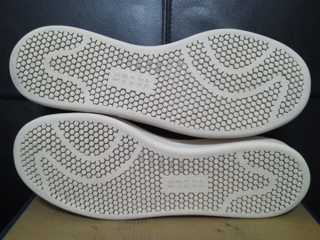 アディダス スタンスミス H 黒 28cm 本革 天然皮革 レザー LUX