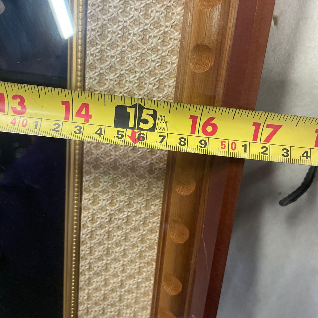 天然石 絵画 貴石 絵画アンテーク 美術工芸 孔雀 クジャク レトロ