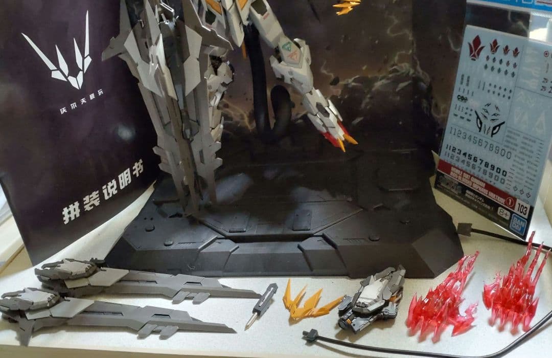 海外製プラモデル 1/100 WOLF MODEL　狼王(巣組完成品)