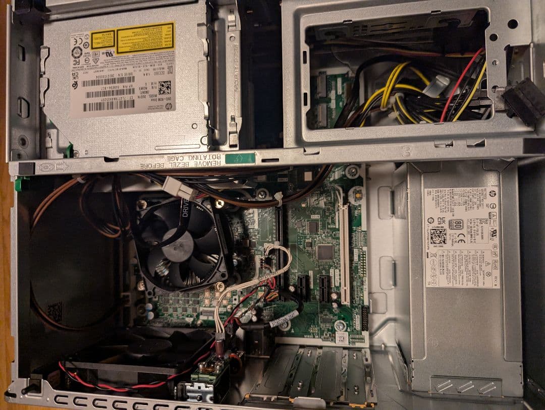 HP EliteDesk 10世代対応 CPU無し メモリ無し ストレージ無し