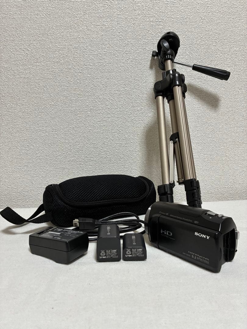 SONYハンディカム HDR-CX670 三脚・予備バッテリー付 フルHDカメラ