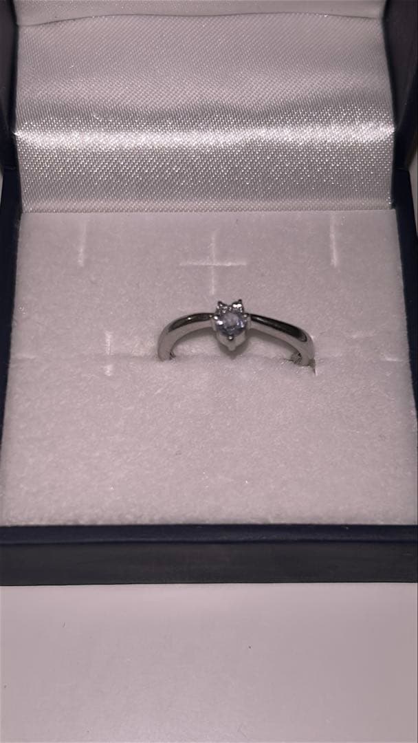 プラチナ900 タンザナイト ダイヤリング