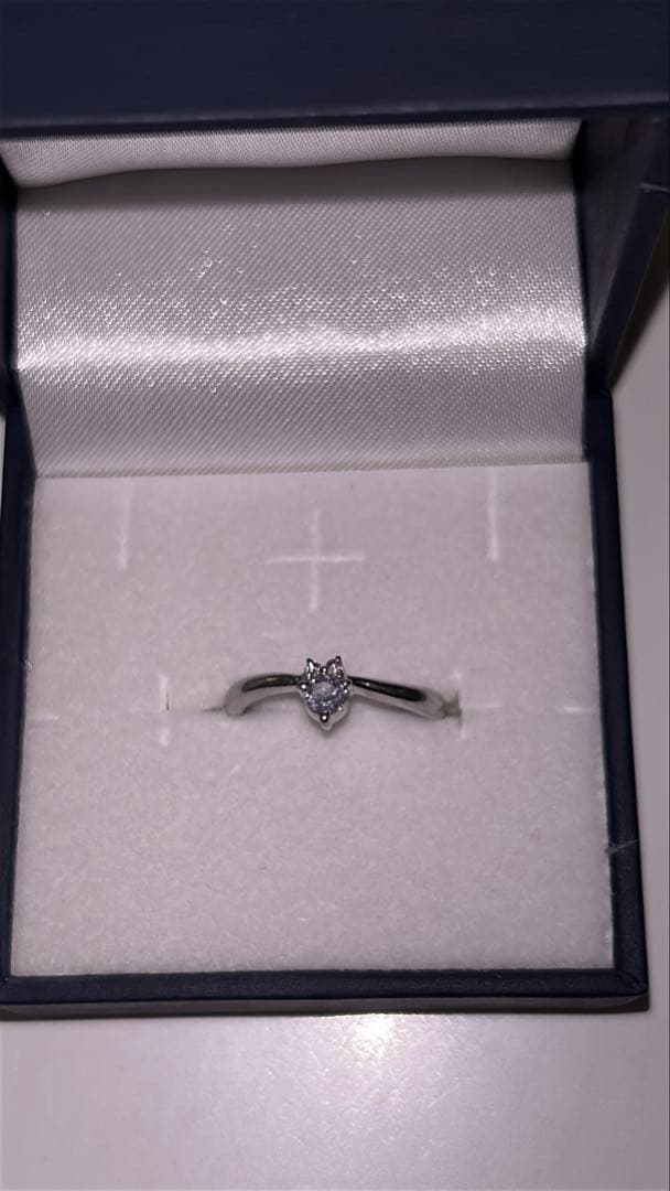 プラチナ900 タンザナイト ダイヤリング