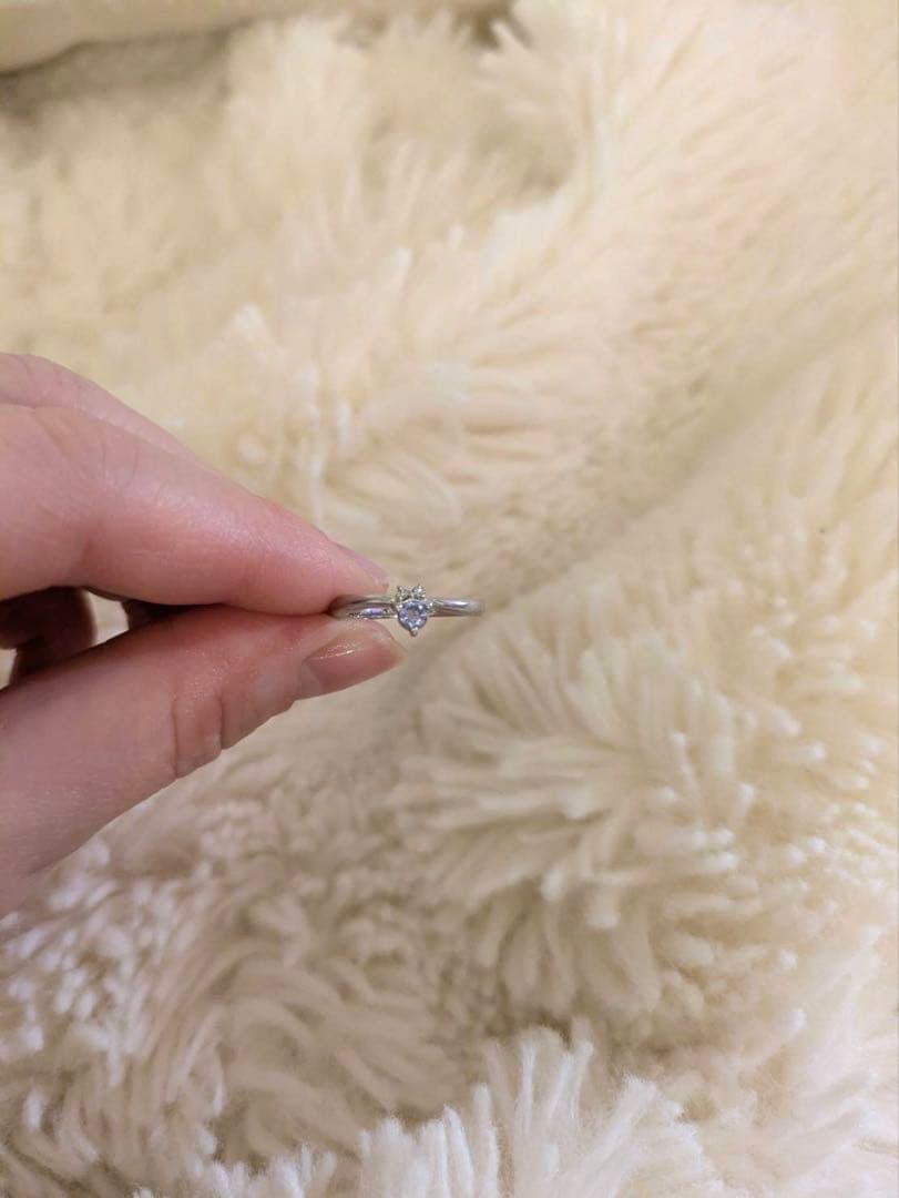 プラチナ900 タンザナイト ダイヤリング