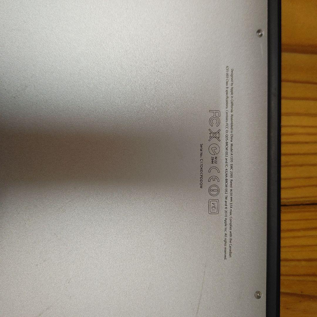 MacBookair　a1370