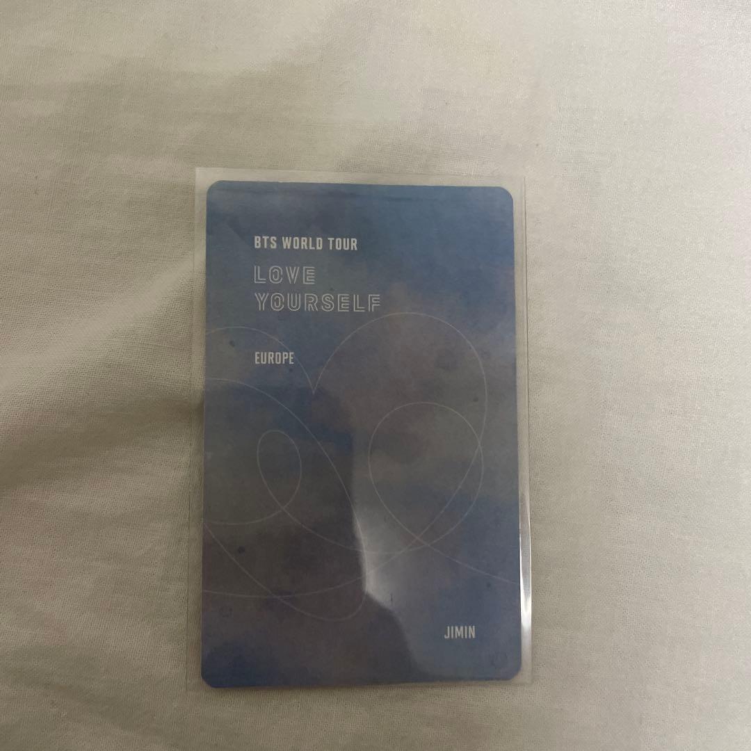 BTS Loveyourself EUROPE ジミン トレカ 公式